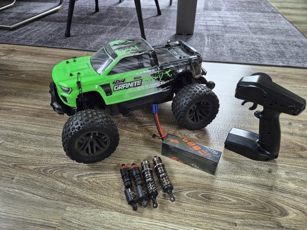 Arrma Granite 3S BLX RC monster truck, Elektro, Gebruikt, Auto offroad, Ophalen of Verzenden