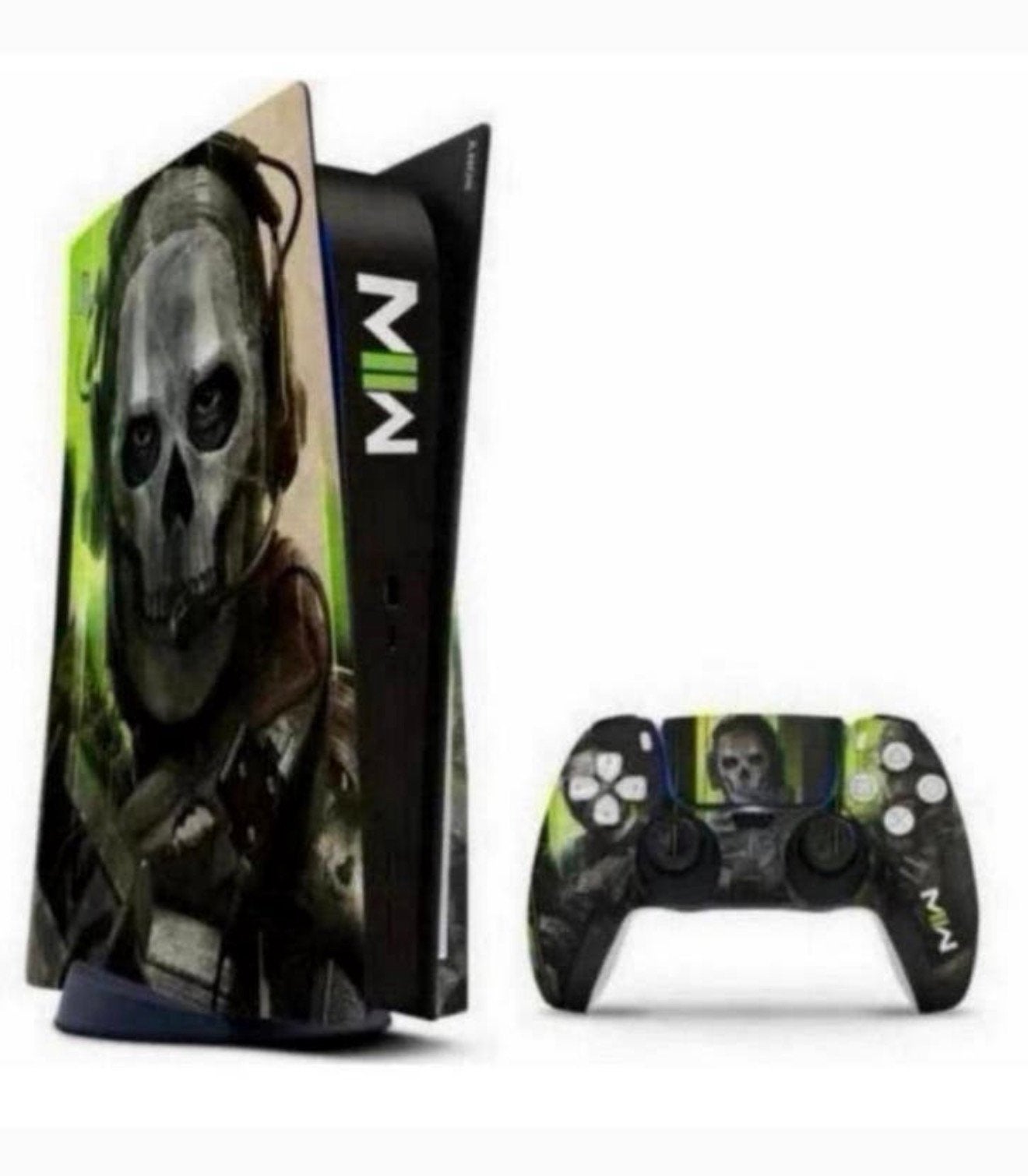 Sony Ps5 Playstation 5 STICKER set MWII Modern warfare cover, PlayStation 5, Overige typen, Nieuw, Ophalen of Verzenden