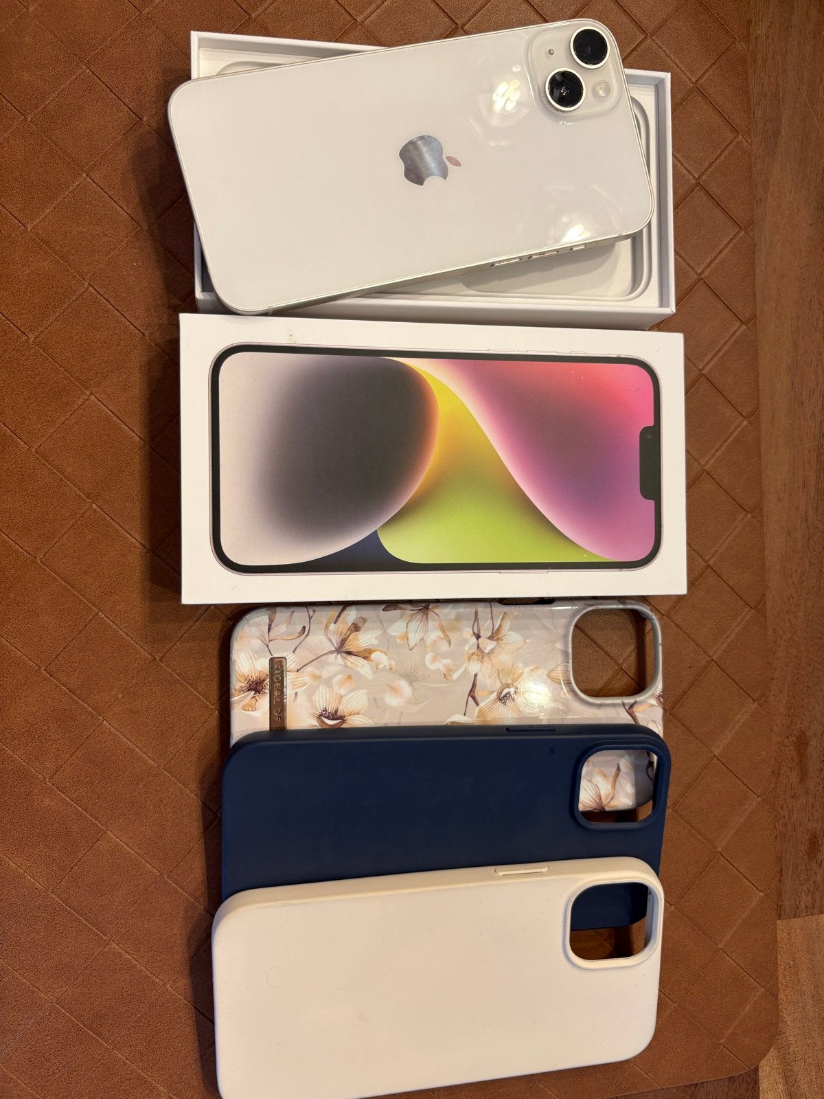 Apple iPhone 14 Plus 128GB Starlight - Zo goed als nieuw, 128 GB, IPhone 14 Plus, Wit, Ophalen of Verzenden
