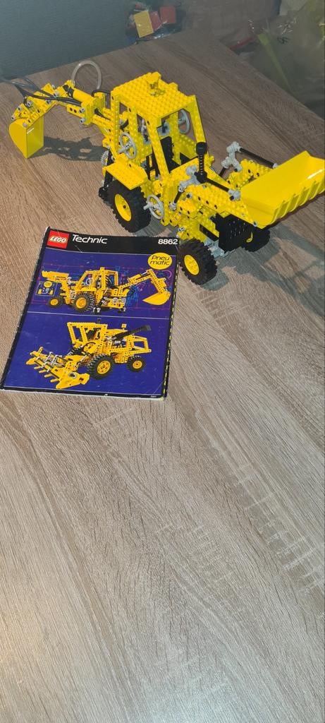 Lego 8862 inclusief bouwbeschrijving, Lego, Ophalen of Verzenden, Zo goed als nieuw, Technic