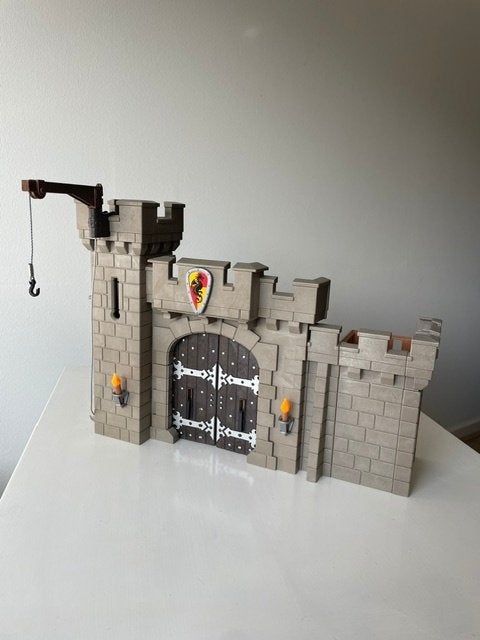 Playmobil kasteel poort, Gebruikt, Losse onderdelen, Ophalen of Verzenden, Kasteel/Fort