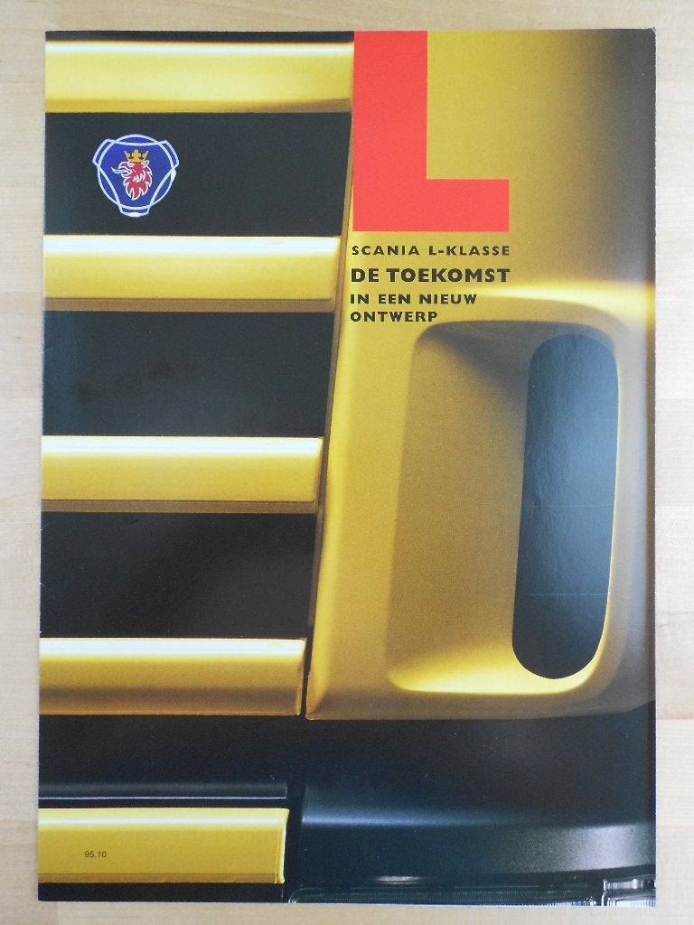 Scania 144L 124L 114L 94L Brochure 1995 – 144 124 114 94 L, Ophalen of Verzenden, Zo goed als nieuw, Overige merken, Scania