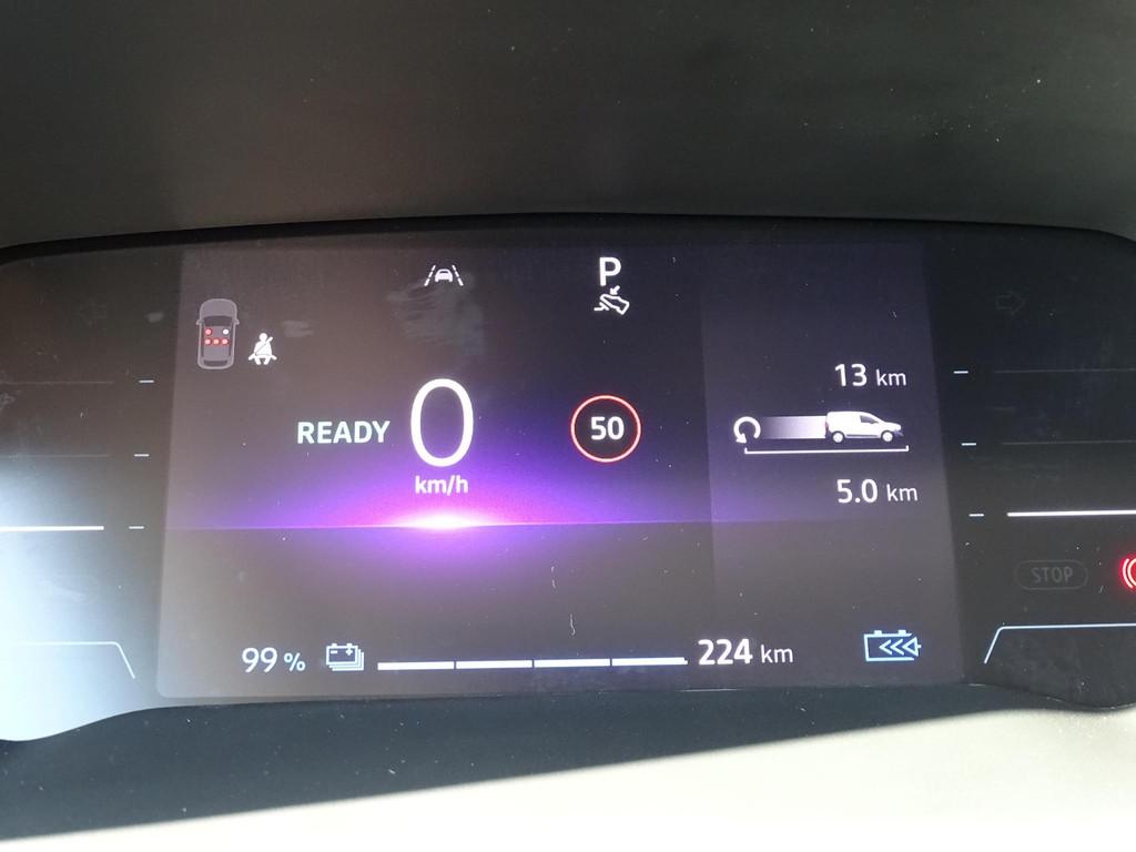 Renault Kangoo E-Tech Advance L2 44 kWh DUBBEL CABIUNE | 5-P, Auto's, Renault, Stof, Overige carrosserieën, Met garantie (alle)