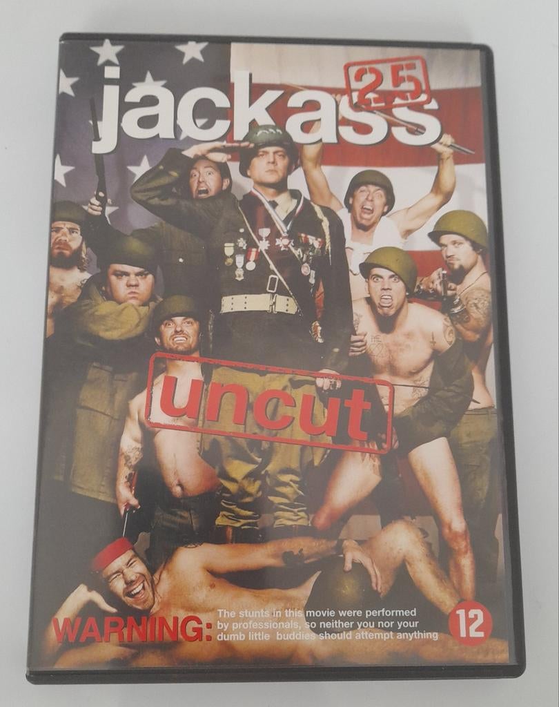 Jackass Uncut DVD, Ophalen of Verzenden