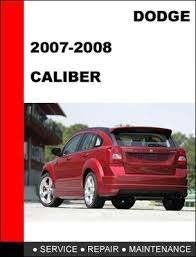Dodge Caliber 2007-2008 Workshop manual op DVD in PDF, Verzenden