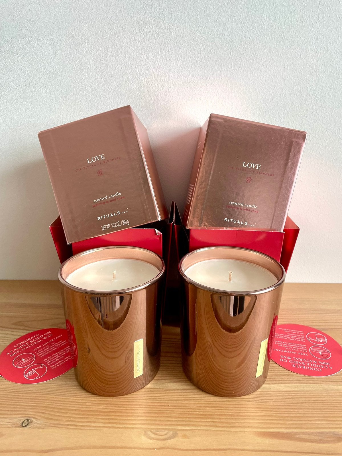 Nieuw Rituals Love kaars, Huis en Inrichting, Woonaccessoires | Kandelaars en Kaarsen, Verzenden, Nieuw, Kaars, Rituals