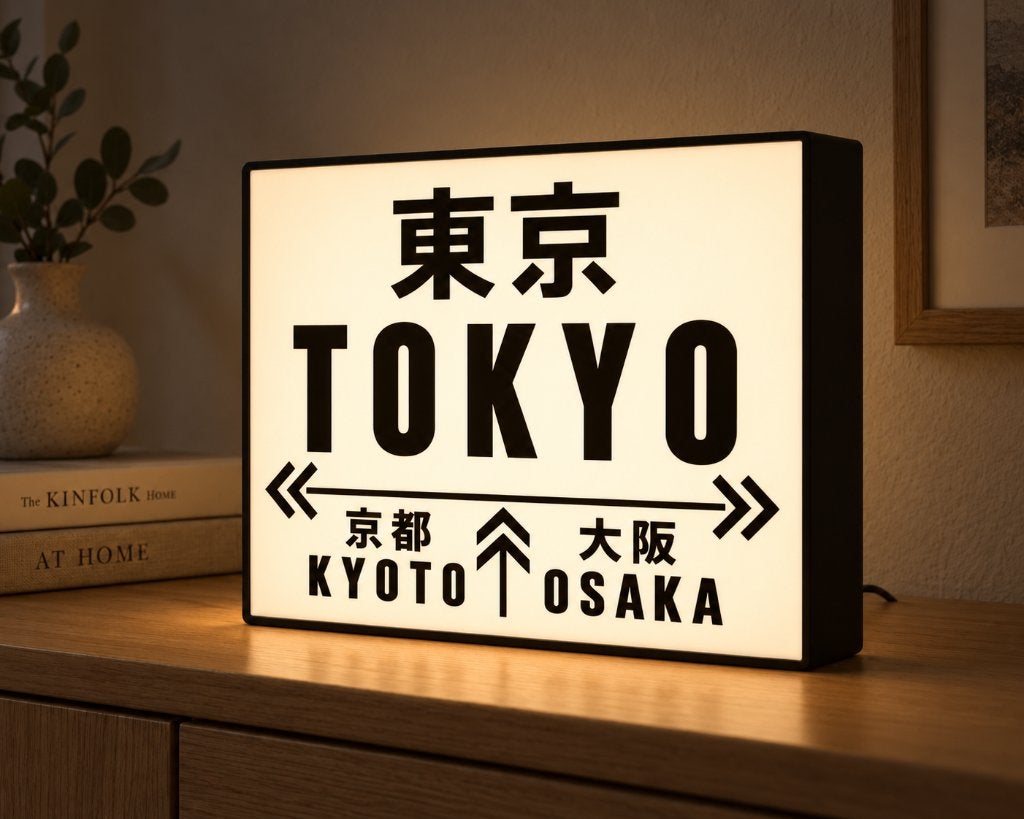 Tokyo Metro Lightbox | Japan Metro LED bord, Verzenden