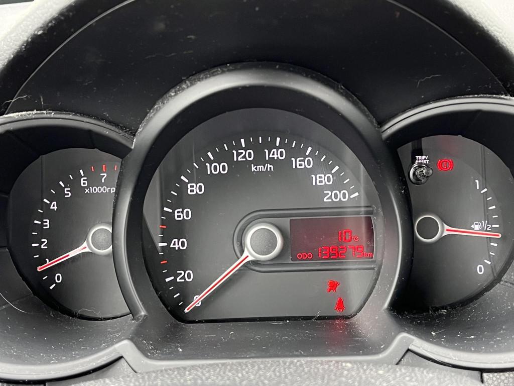 Kia Picanto 1.0 CVVT ISG Plus Pack | Airco | LM velgen | LED, Auto's, Kia, Euro 5, Stof, Gebruikt, Zwart