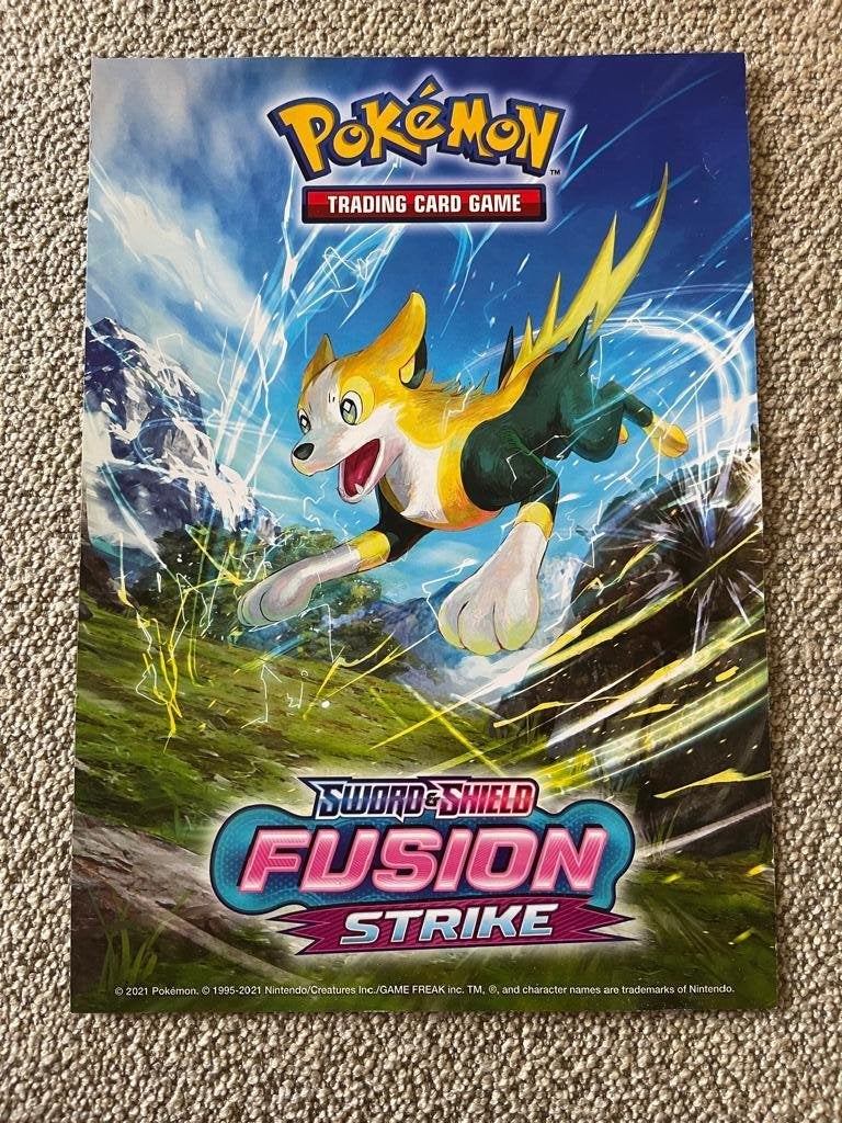 Pokémon poster, Verzamelen, Posters, Rechthoekig Staand, A4 of kleiner, Nieuw, Ophalen of Verzenden