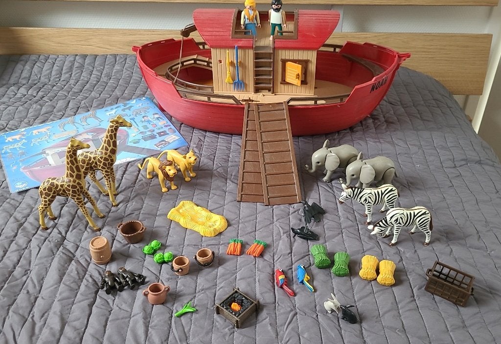PLAYMOBIL Wild Life Noah's Ark - 9373, Ophalen of Verzenden, Gebruikt, Complete set