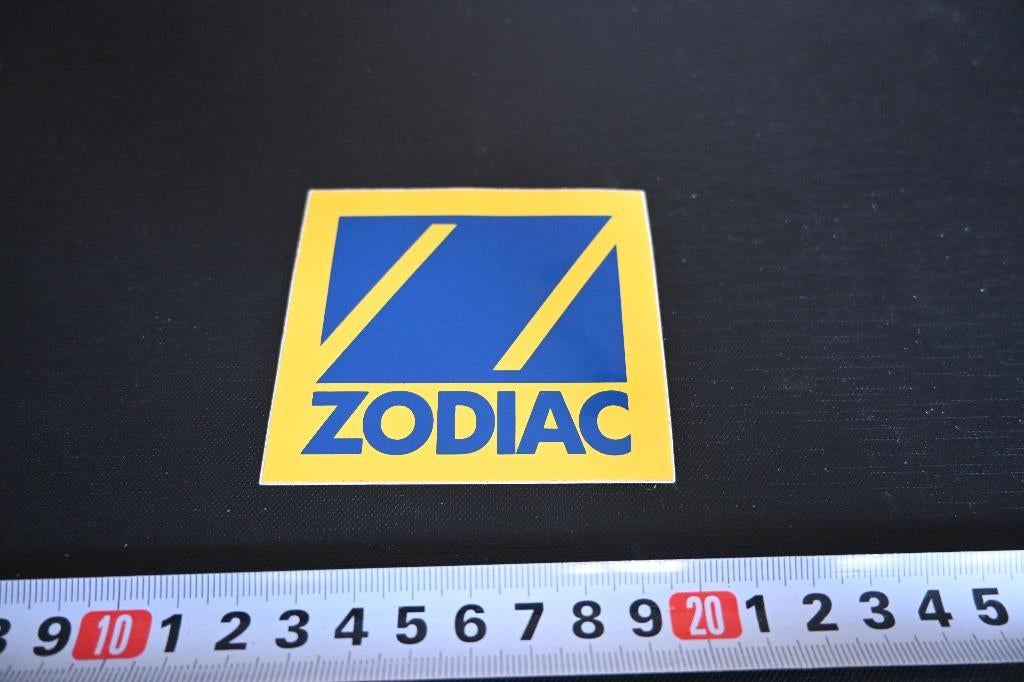 sticker ZODIAC  rubberboten, Ophalen, Zo goed als nieuw