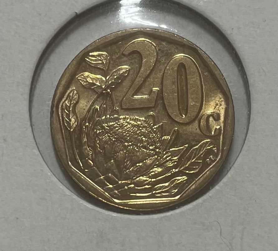 20 cent Zuid Afrika 2004, Ophalen of Verzenden