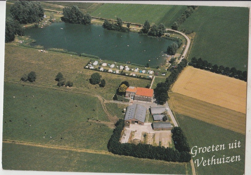 Vethuizen /Zeddam  Mini Camping Kemperplas Ongelopen, Verzamelen, Verzenden, 1980 tot heden, Ongelopen, Gelderland