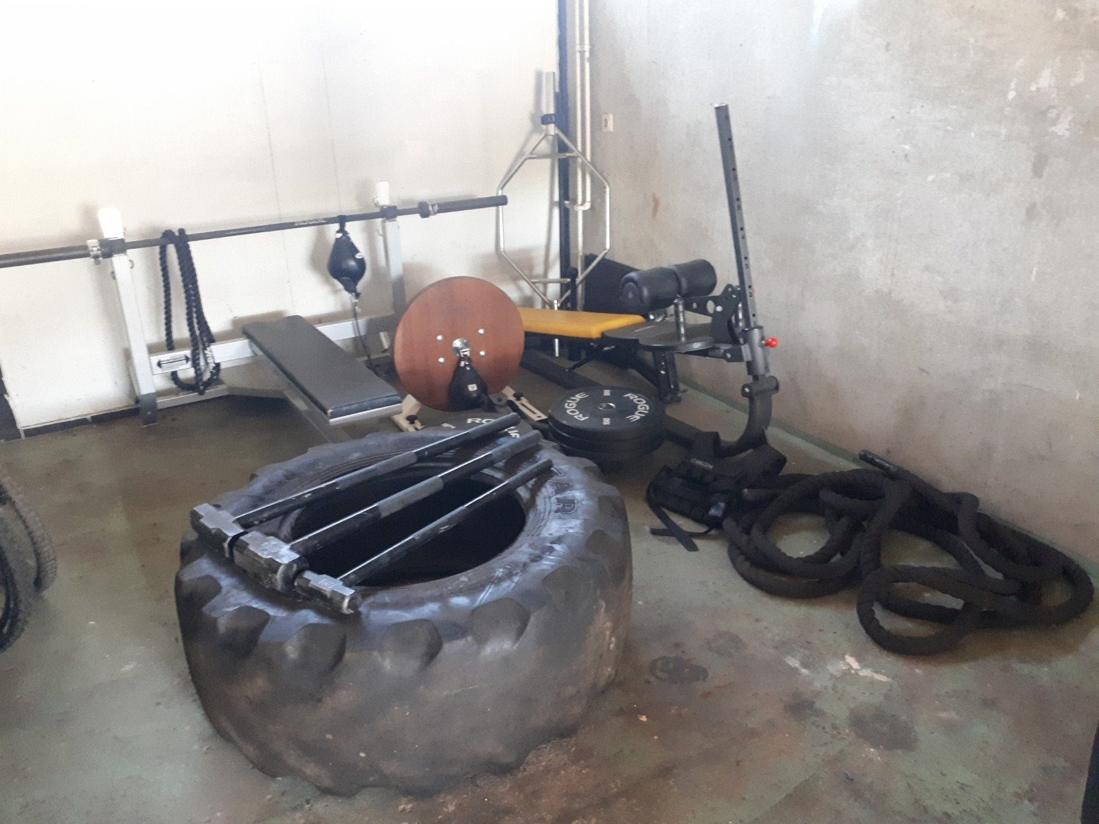 Sport Gym fitness spullen, Sport en Fitness, Ophalen, Zo goed als nieuw