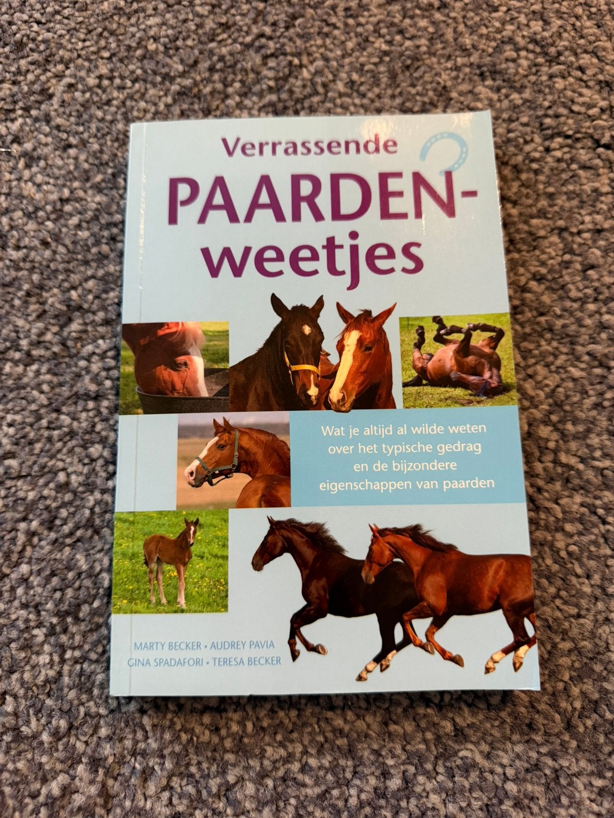 Boek: Verrassende paardenweetjes, Ophalen of Verzenden, Zo goed als nieuw, Paarden of Pony's