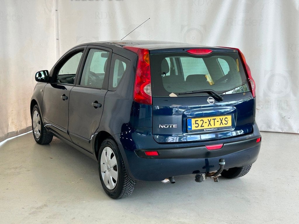 Nissan Note 1.6 Acenta|2E EIG|NAP|AIRCO|TREKHAAK|APK 04-2027, Auto's, Nissan, Voorwielaandrijving, 15 km/l, Gebruikt, 4 cilinders
