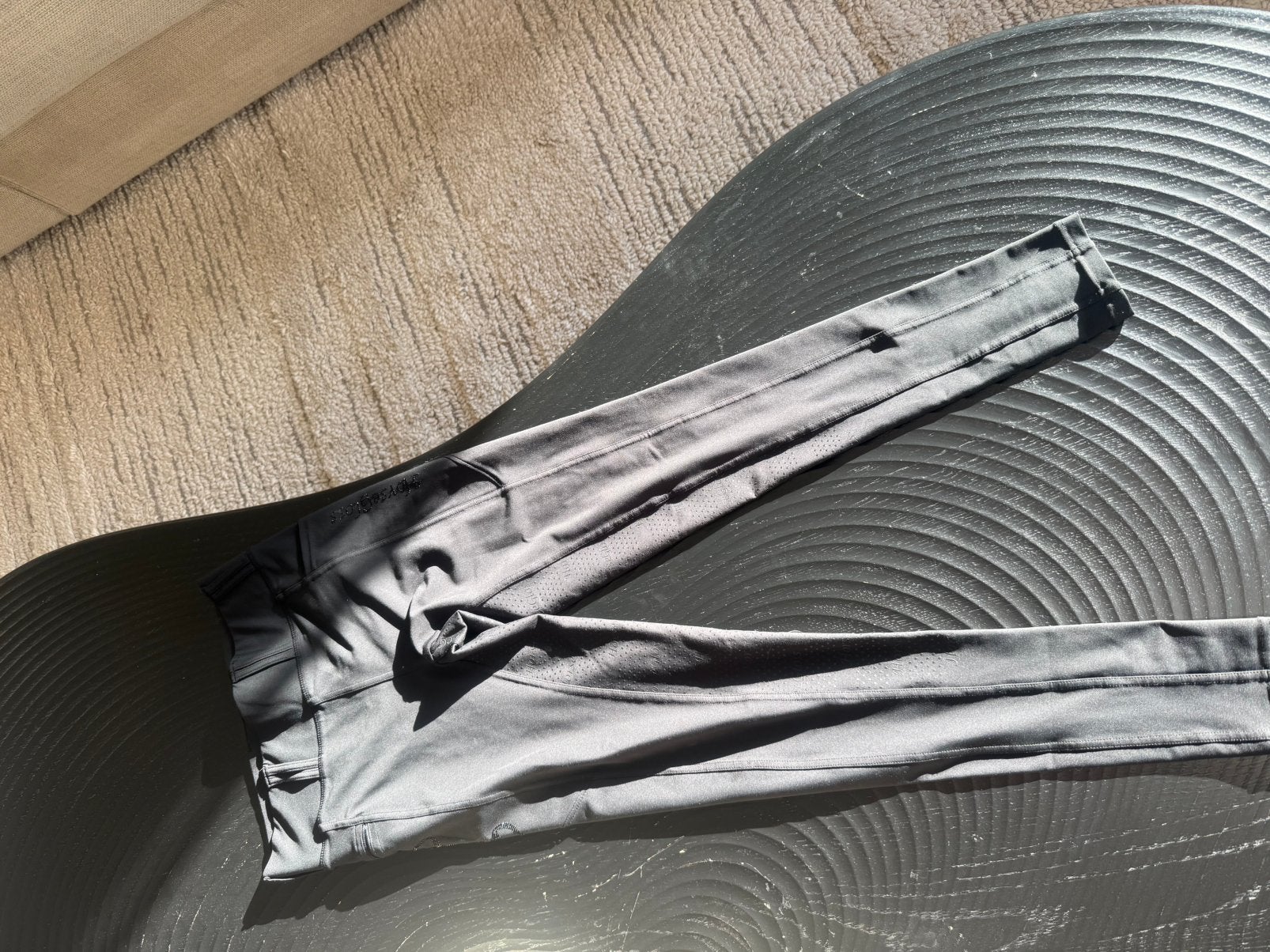 2 horsegloss leggings zwart glitter maat s 45€, Ophalen of Verzenden, Gebruikt