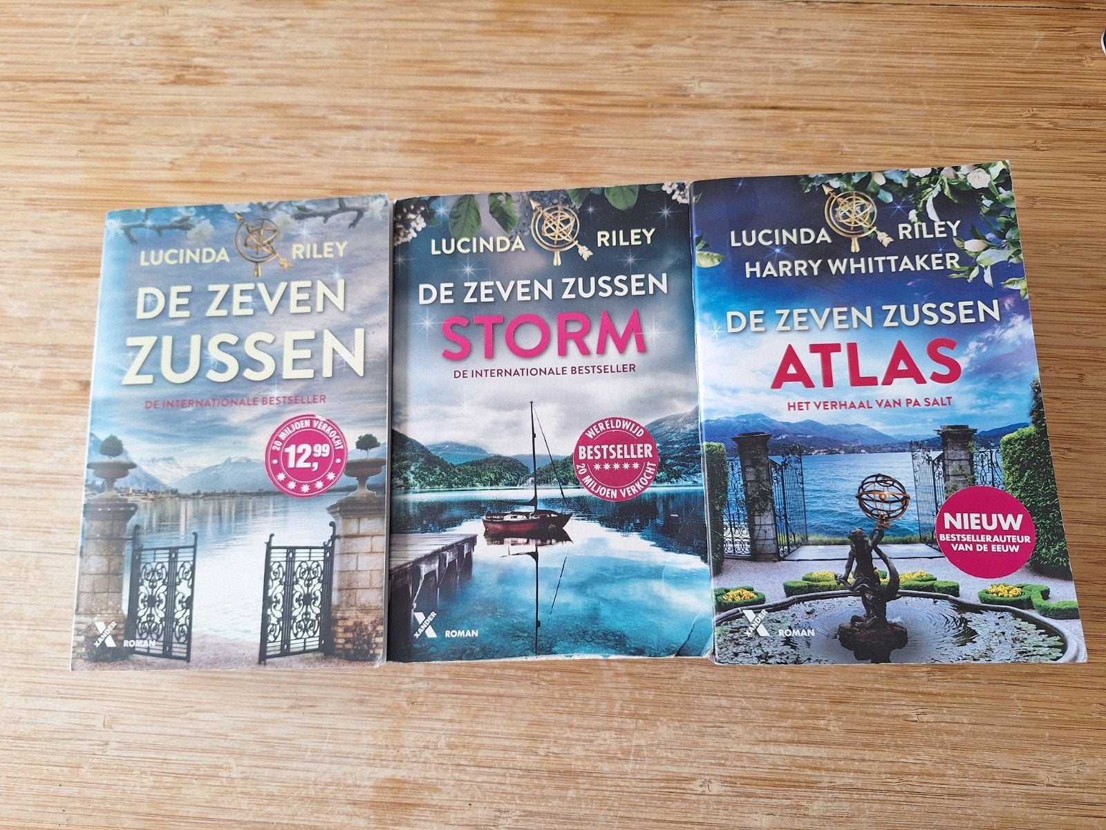 Zeven zussen, 1,2 en 8e deel storm en atlas, Boeken, E-books