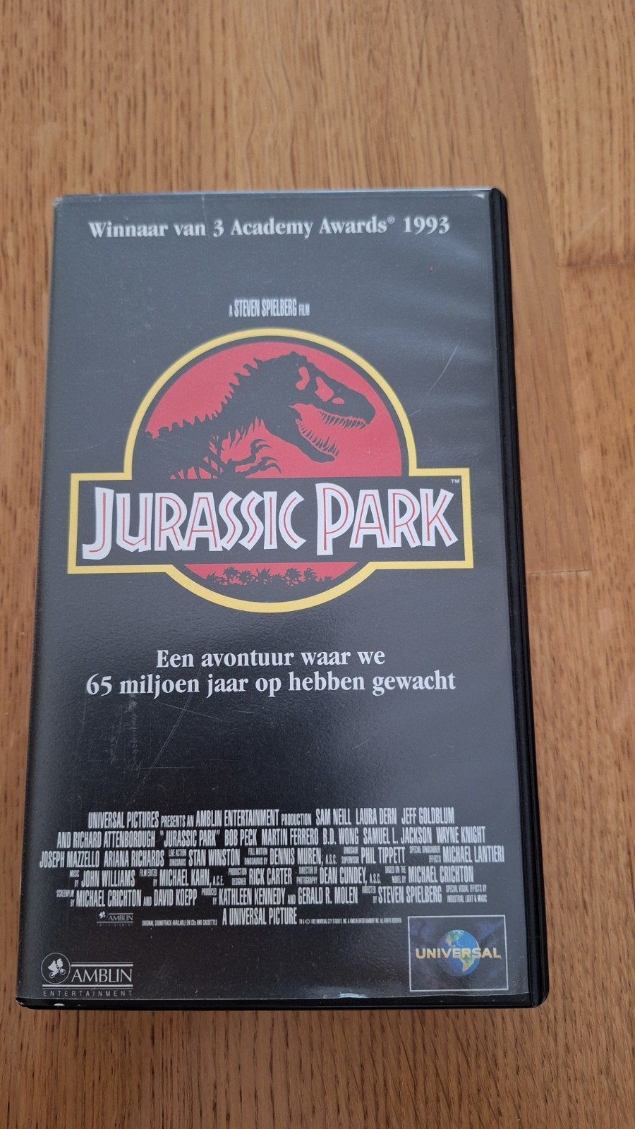 Jurassic Park VHS - Klassieke Sci-Fi Avontuur, Cd's en Dvd's, Nederlands ondertiteld, Science Fiction en Fantasy, Ophalen of Verzenden