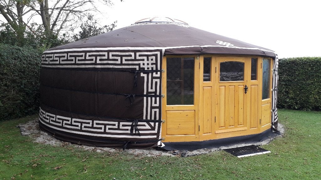 Woonkwaliteit 5 muurs yurt met ramen, Ophalen, Nieuw, Meer dan 6