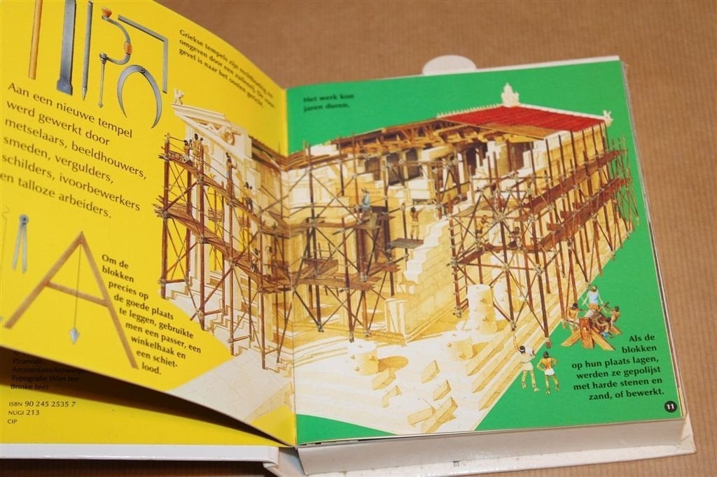 Geheimen van Tempels [Boek + Spel] — Grieken & Romeinen, Ophalen of Verzenden, Gelezen, Fictie algemeen