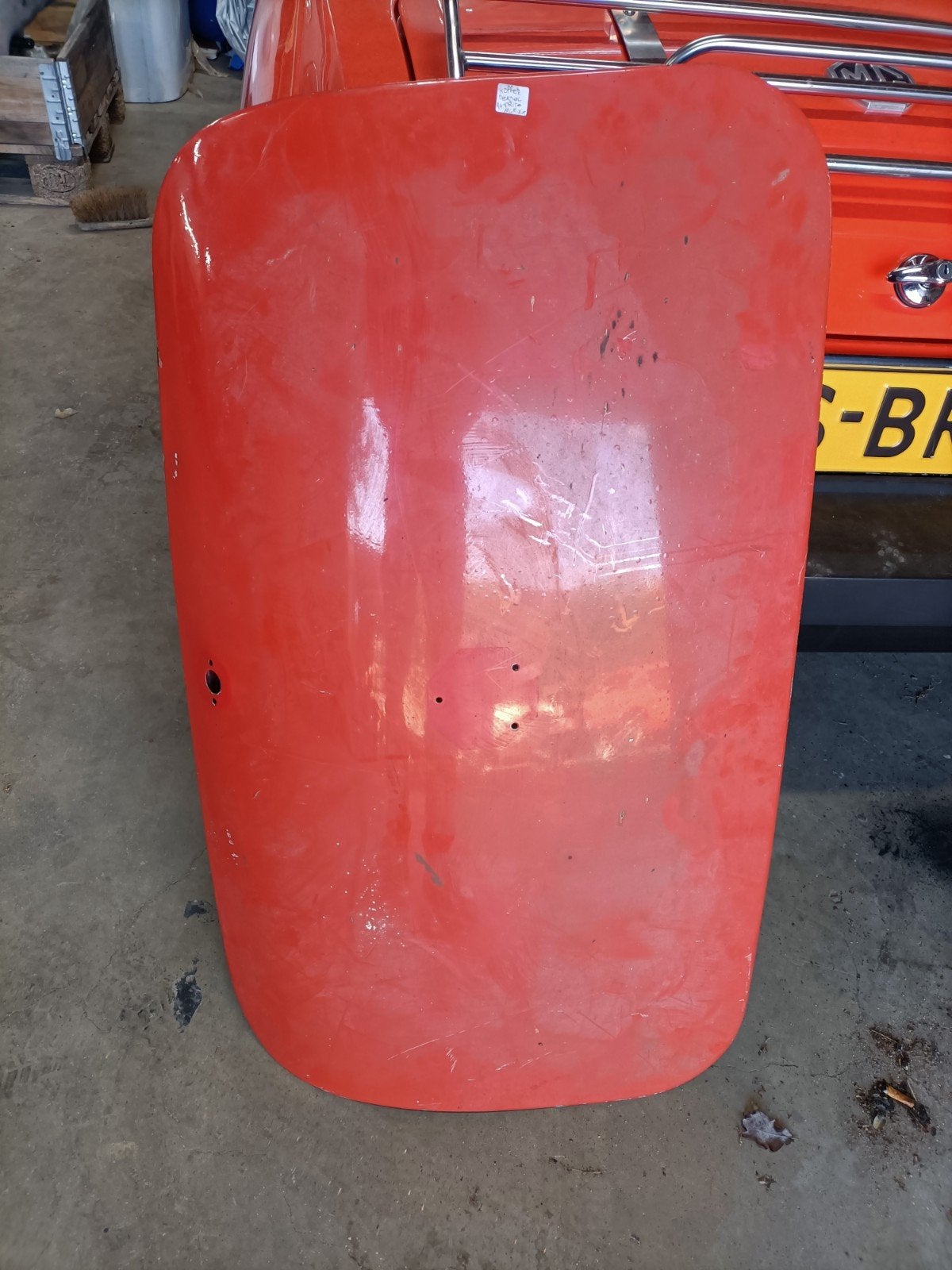 mg midget austin healey sprite kofferbdeksel, Ophalen
