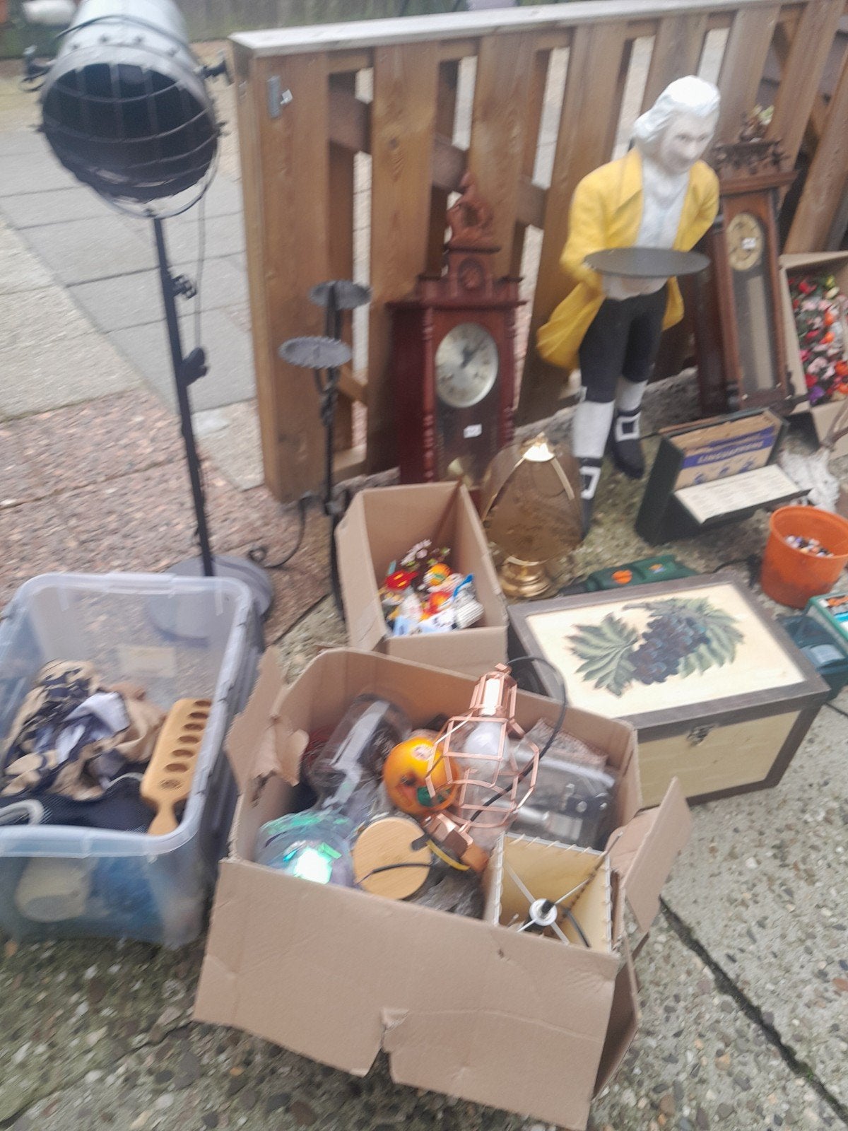 Te koop partij spullen voor de markt, Diversen, Ophalen