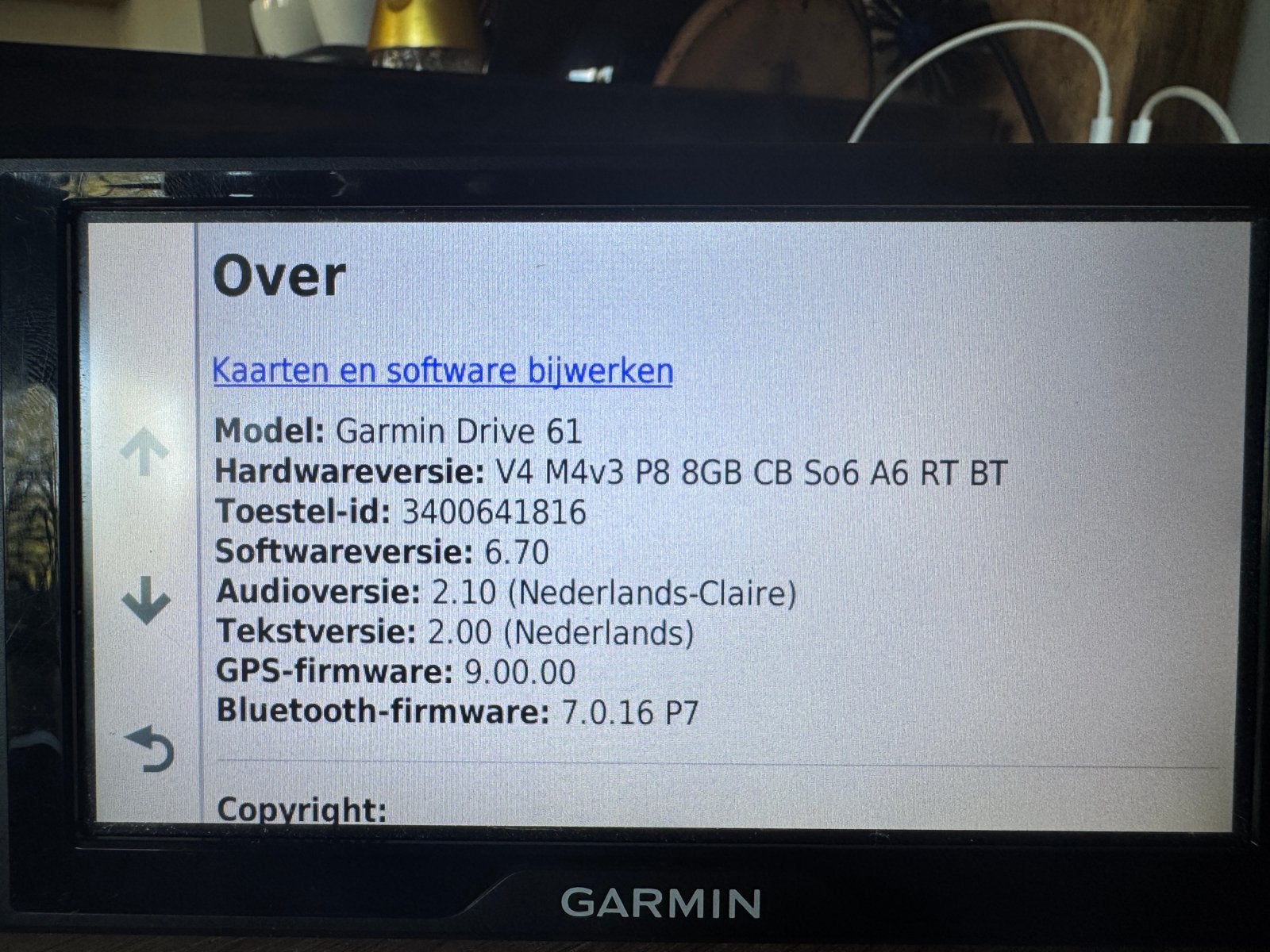Garmin Drive 61 navigatiesysteem, Ophalen of Verzenden, Gebruikt