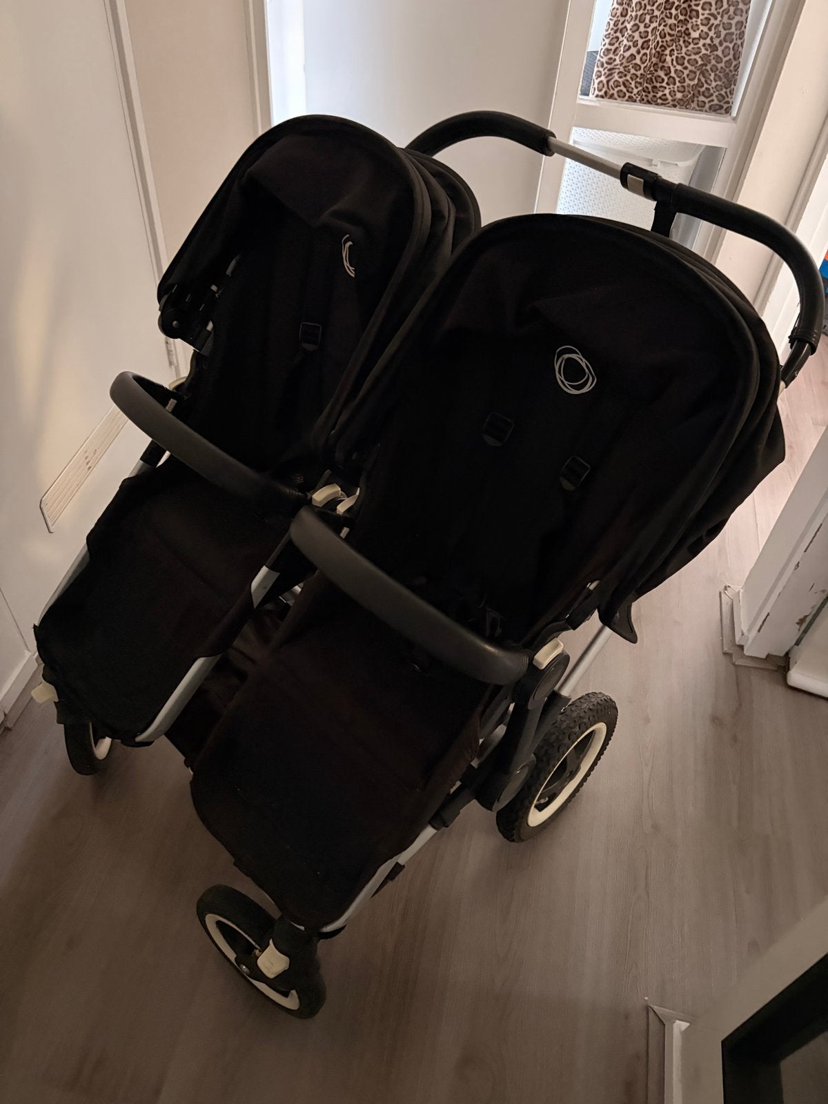 Bugaboo Donkey Duowagen2 - Zwart, Gebruikt, Ophalen, Kinderwagen, Duowagen