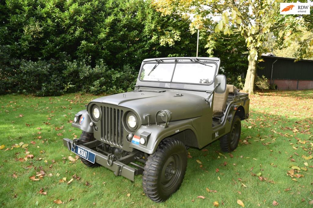 Jeep Willys M38a1 Nekaf 1956 op domeinpapieren, Auto's, Jeep, Overige modellen, Bedrijf, Handgeschakeld, Vierwielaandrijving