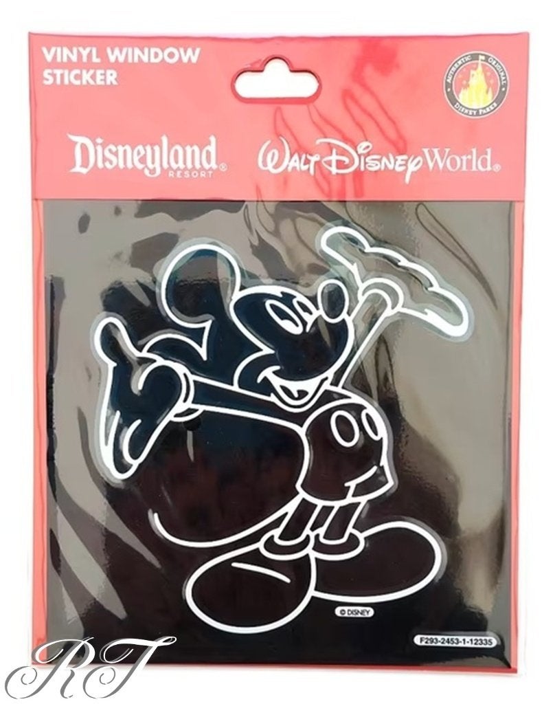 Disney Mickey vinyl auto-/raam sticker., Ophalen of Verzenden, Nieuw