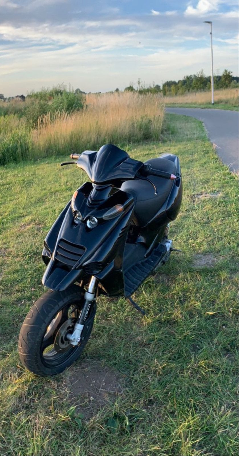 Beta ark met MK Racing uitlaat, Fietsen en Brommers, Ophalen of Verzenden, Gebruikt, Tweetakt