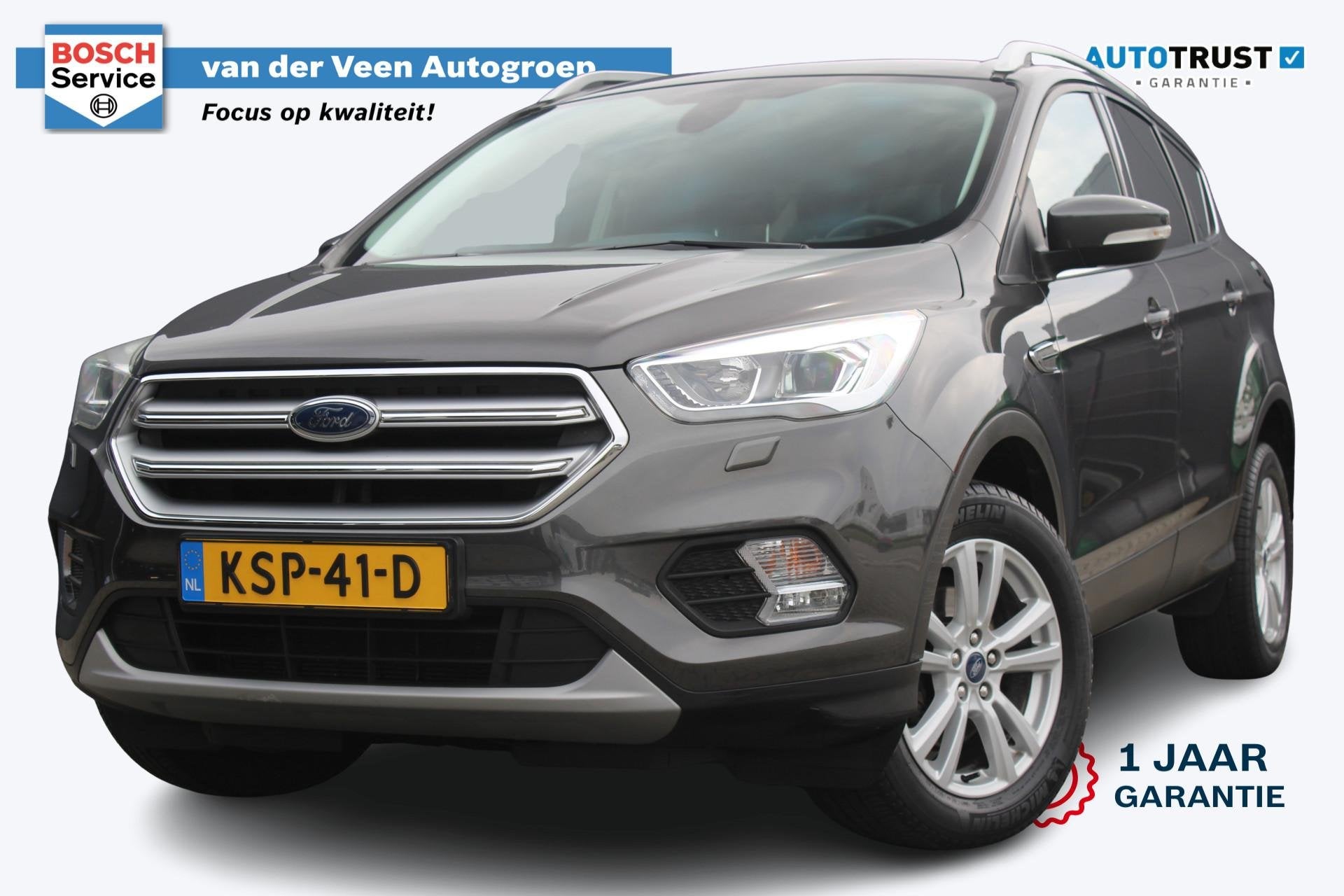 Ford Kuga 1.5 Titanium | Incl. 12 maanden garantie | Voorsto, Stof, Euro 6, 4 cilinders, Bedrijf