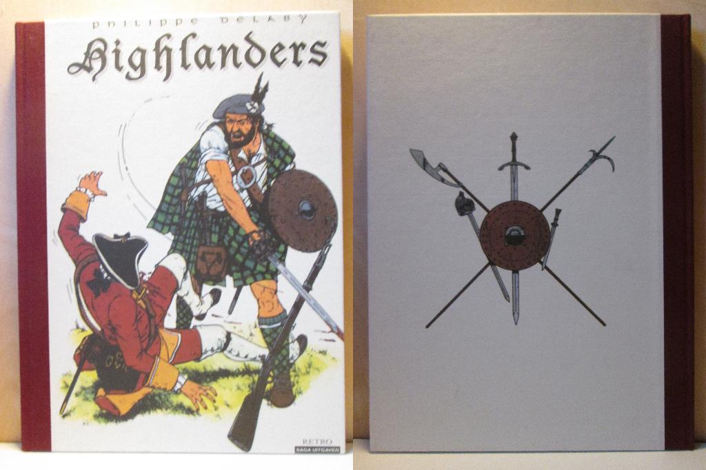 Highlanders (HC), Eén stripboek, Ophalen of Verzenden, Zo goed als nieuw, Philippe Delaby