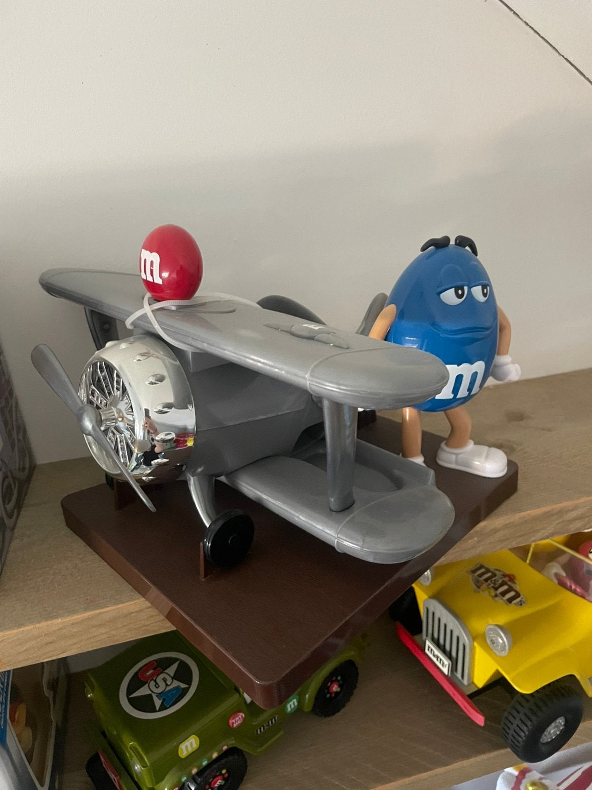 M&M dispencer vliegtuig, Ophalen of Verzenden, Gebruikt, Dier