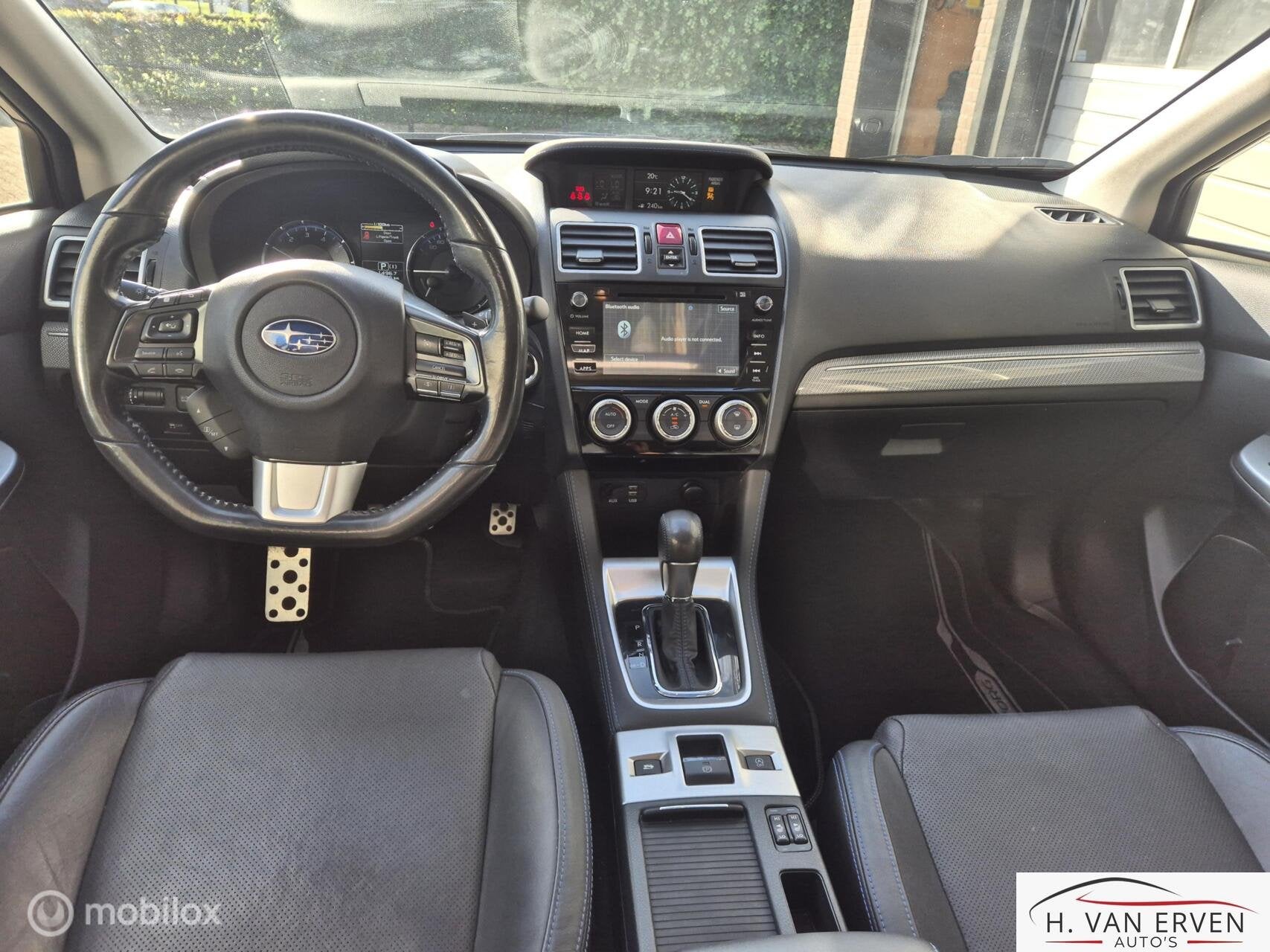 Subaru Levorg 1.6 GT-S premium SCHUIFKANTELDAK CAMERA 18", Auto's, Automaat, Euro 6, 4 cilinders, Leder en Stof