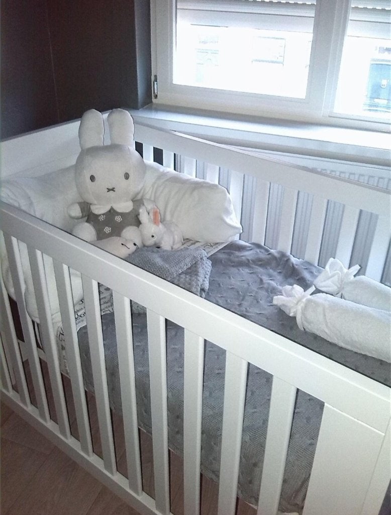Babykamer (ledikant, kast, commode, wandplank), Ophalen, Gebruikt, Jongetje of Meisje