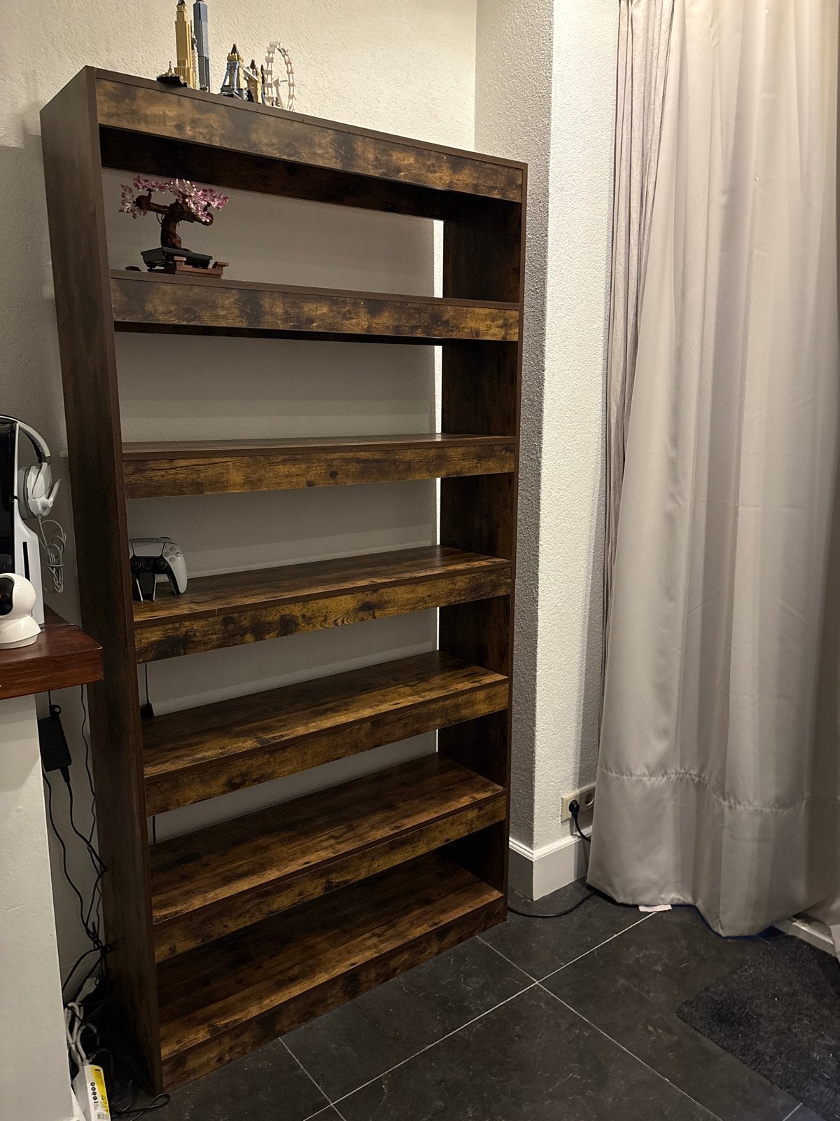 Boekenkast 200x100x30cm - Ruime Opbergruimte, Ophalen, Met plank(en), Gebruikt, 200 cm of meer