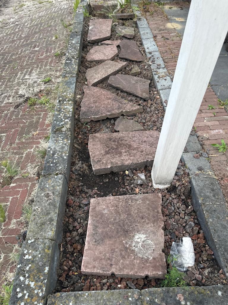 Flagstones, Ophalen, Gebruikt, Overige typen, Natuursteen