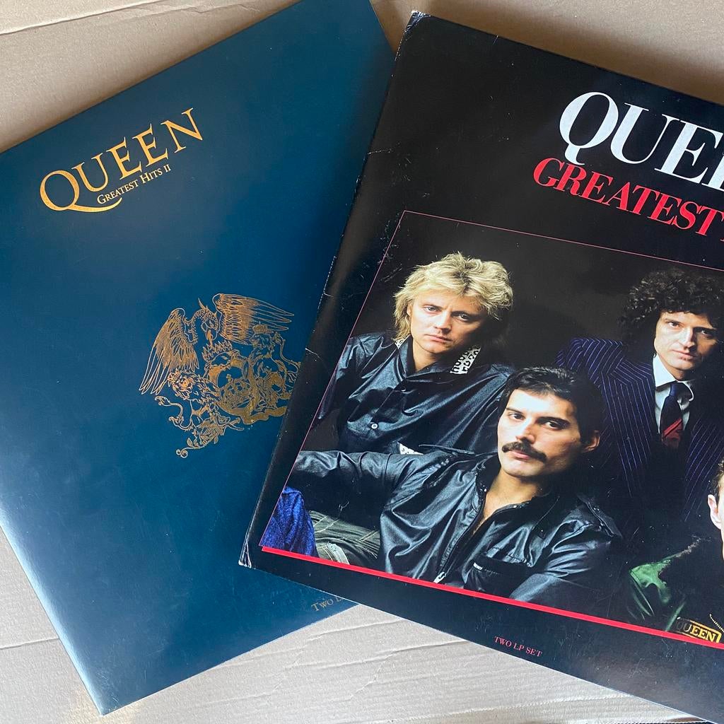 Twee dubbel lp’s - queen - greatest hits 1 en 2, Cd's en Dvd's, Ophalen of Verzenden, Zo goed als nieuw, 12 inch, Poprock
