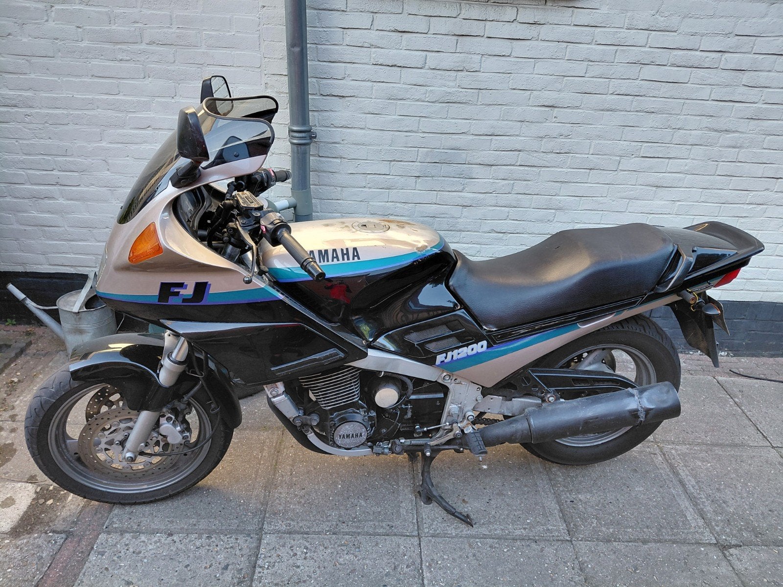 Yamaha fj1200 project, Motoren, Ophalen