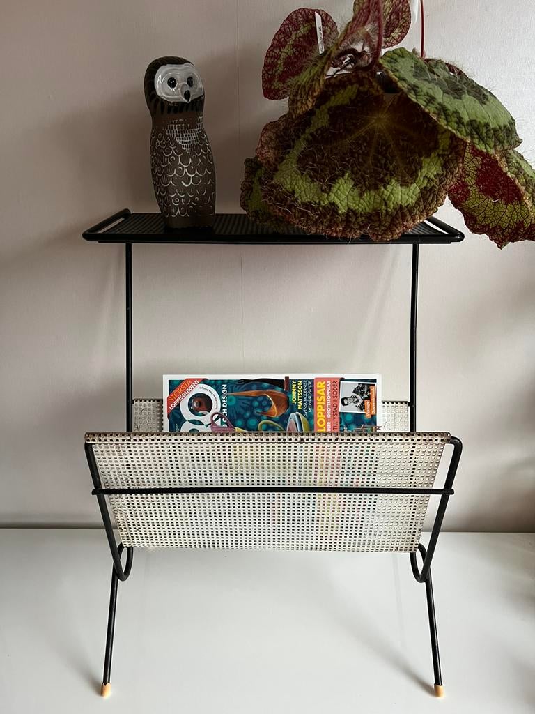 Vintage Pilastro~Tjerk Reijenga Bijzet-Lectuurtafel 50’s, Ophalen of Verzenden, Huis en Inrichting