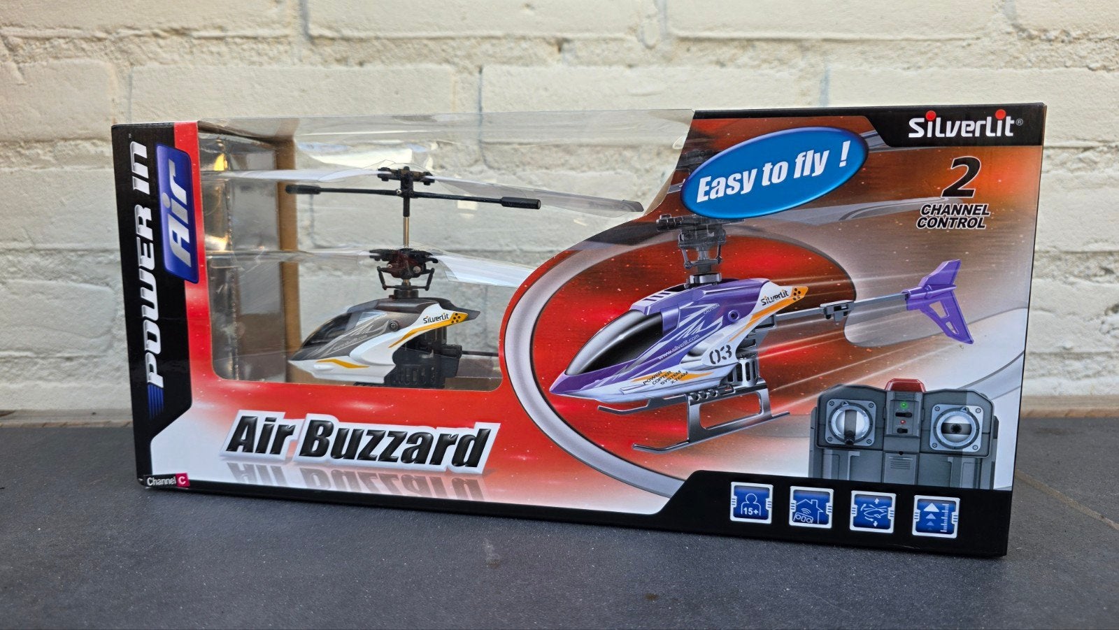 Silverlit Air Buzzard helicopter, Ophalen of Verzenden, Nieuw, Elektrisch, Overige merken