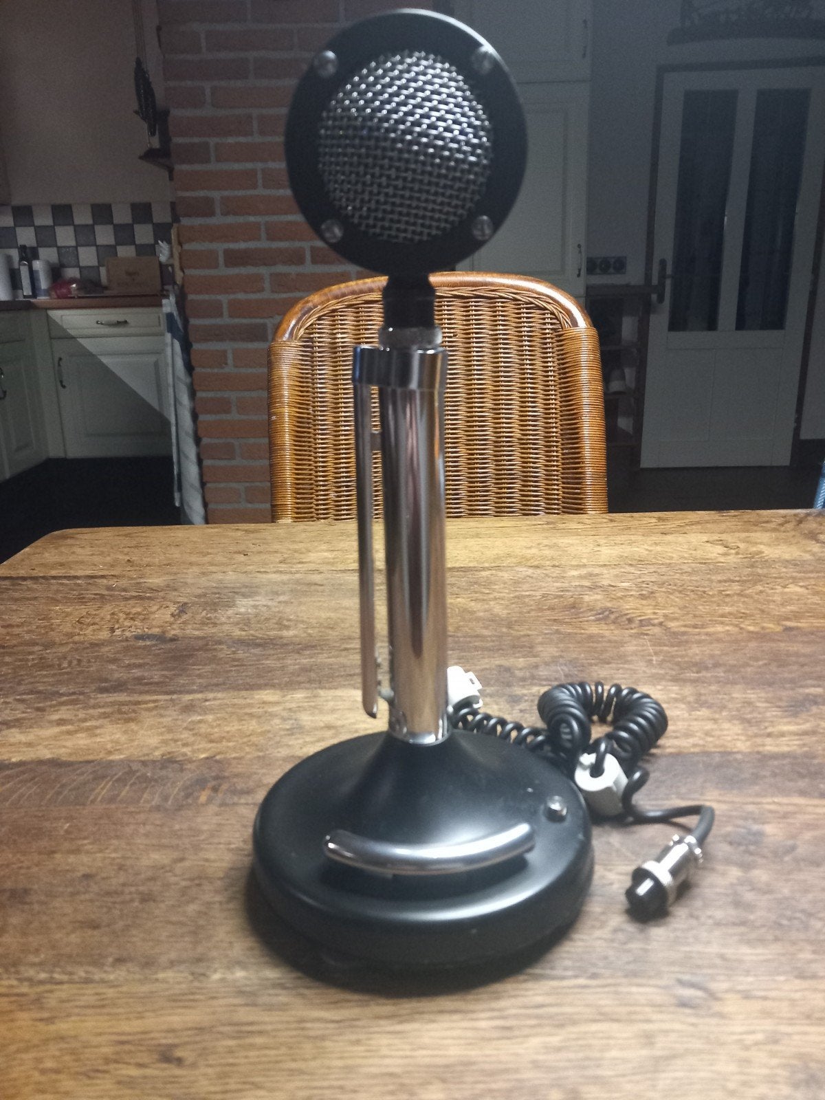 Astatic D-104 Microfoon - Goed werkende Lollipop, Ophalen of Verzenden, Gebruikt