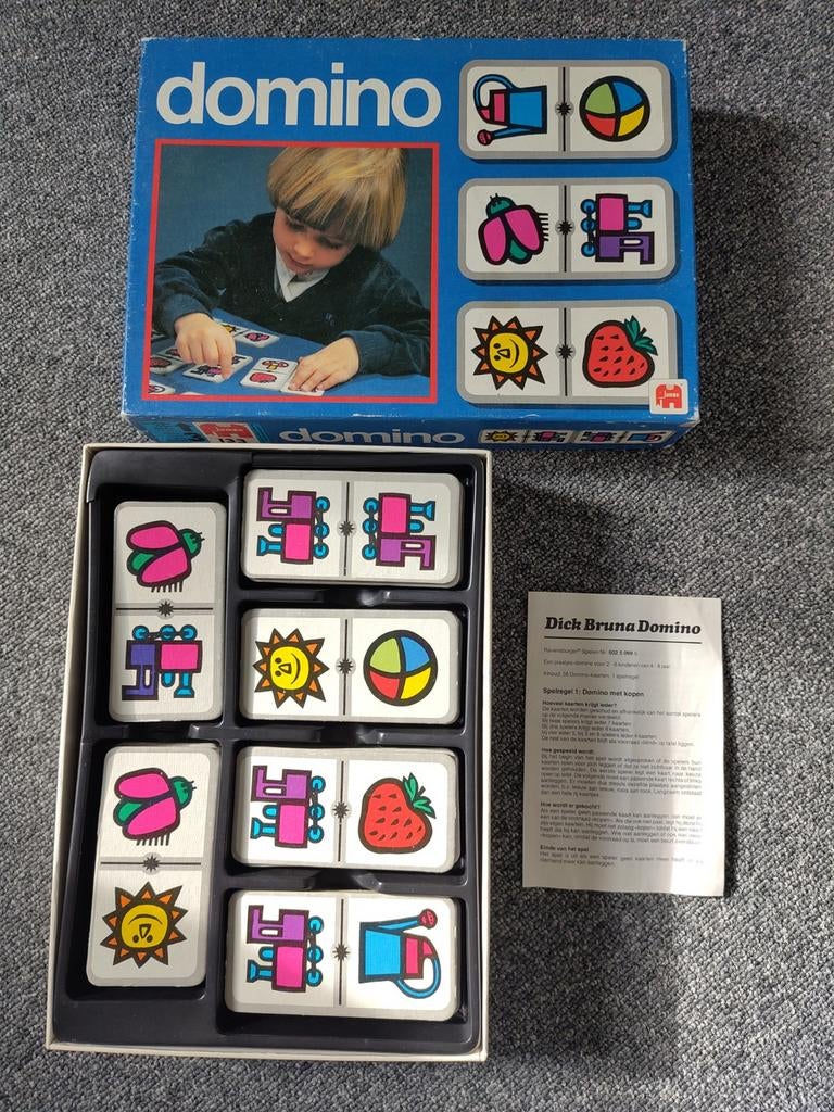 Dick Bruna domino vintage, Ophalen of Verzenden