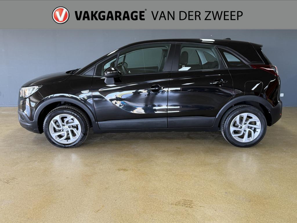 Opel Crossland X 1.2 Turbo Innovation | Navi | PDC | Automaa, Auto's, 840 kg, Gebruikt, Euro 6, Zwart
