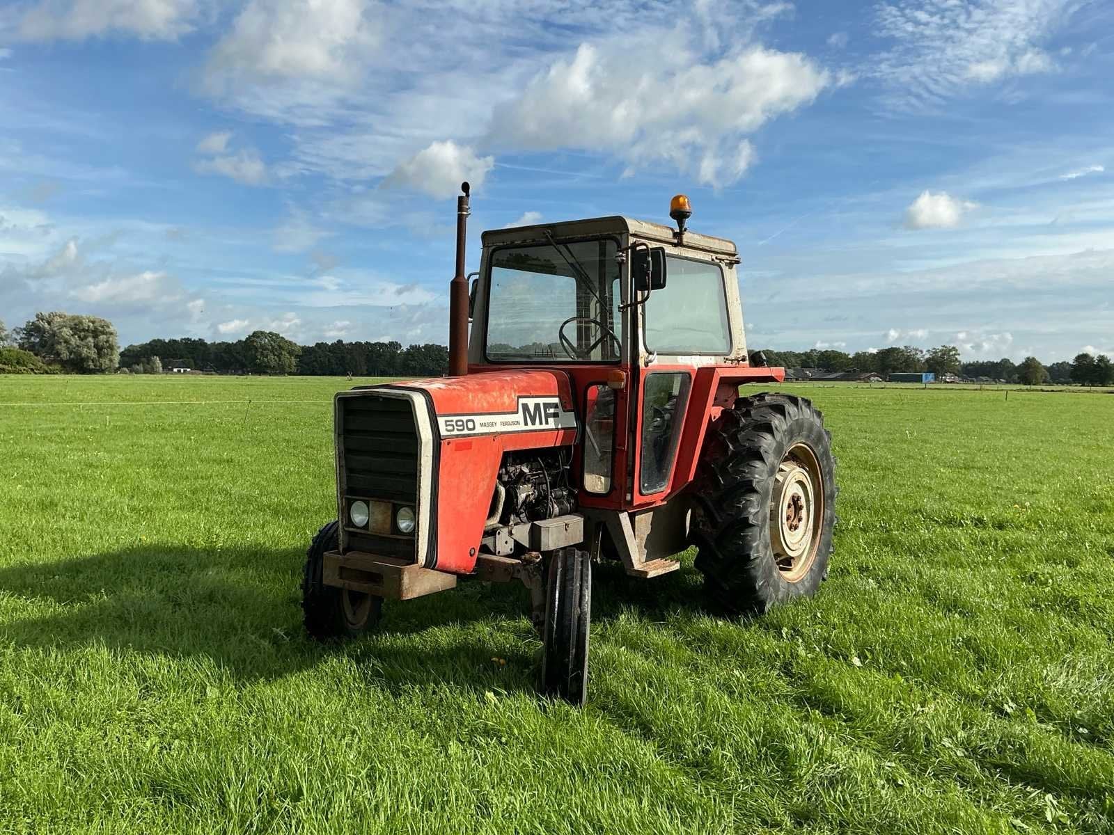 Massey Ferguson MF 590 Tweewielaangedreven landbouwtractor, Zakelijke goederen, Gebruikt, Massey Ferguson