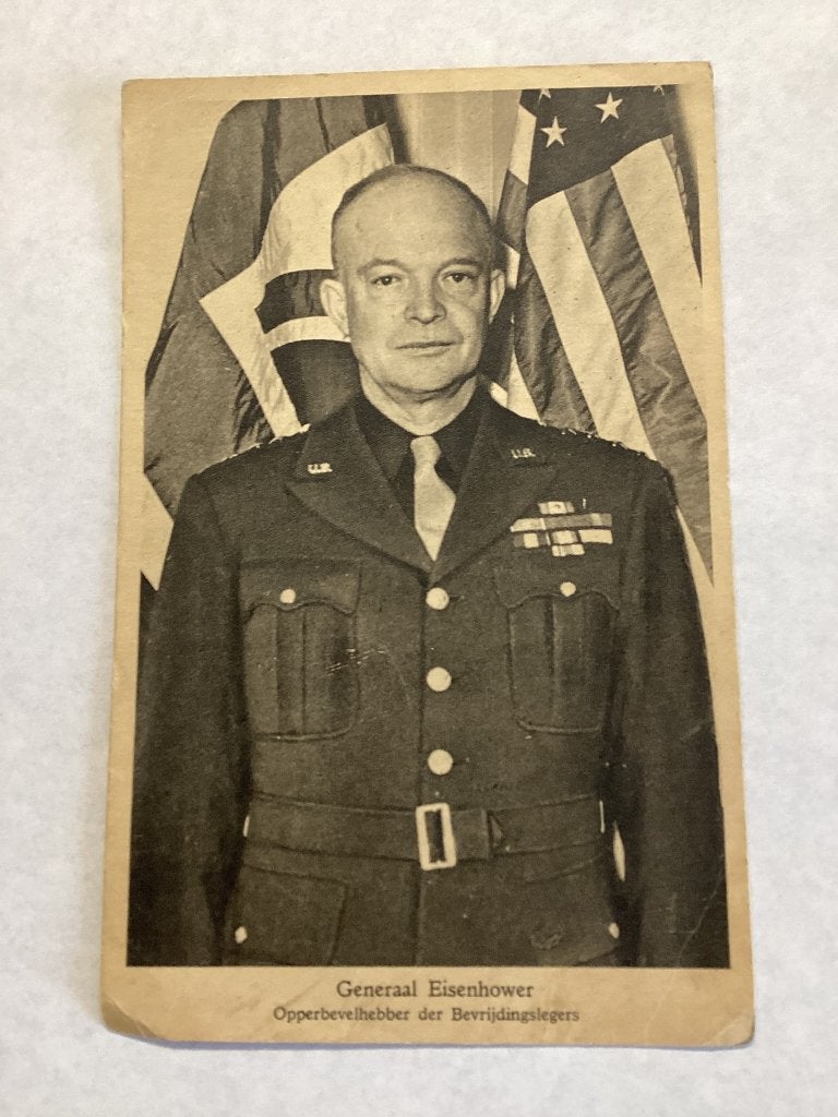 Militair Generaal Eisenhower., Ophalen of Verzenden, 1940 tot 1960, Ongelopen, Engeland