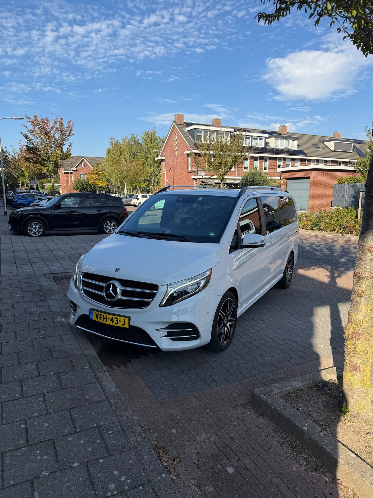 Mercedes-Benz V-klasse 2018 Wit marge !, Auto's, Automaat, Dealer onderhouden, 2395 kg, 2500 kg
