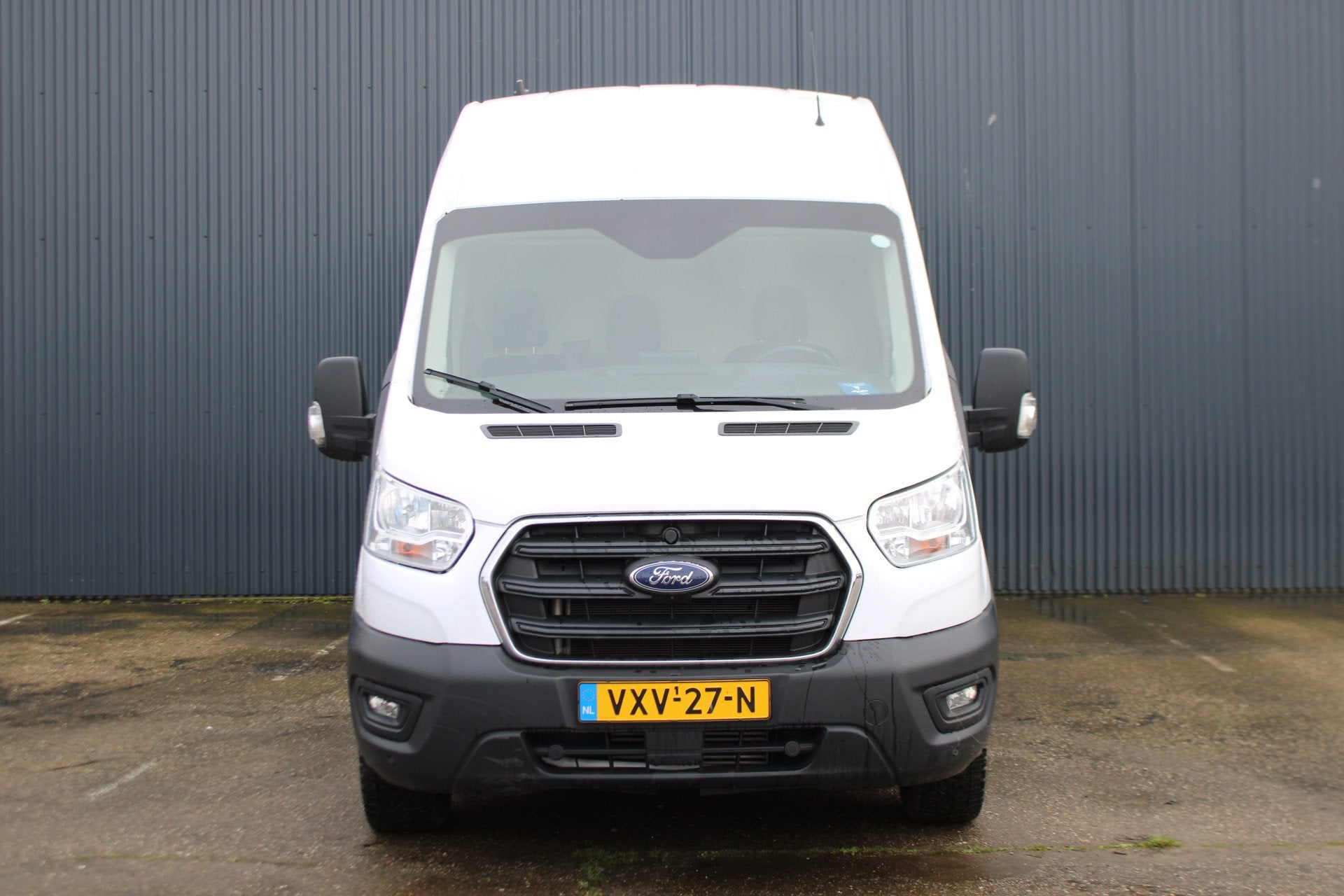 Ford Transit 350 2.0 TDCI L3H3 Trend RWD (bj 2021), Auto's, Bestelauto's, 1995 cc, 4 cilinders, 2381 kg, Wit